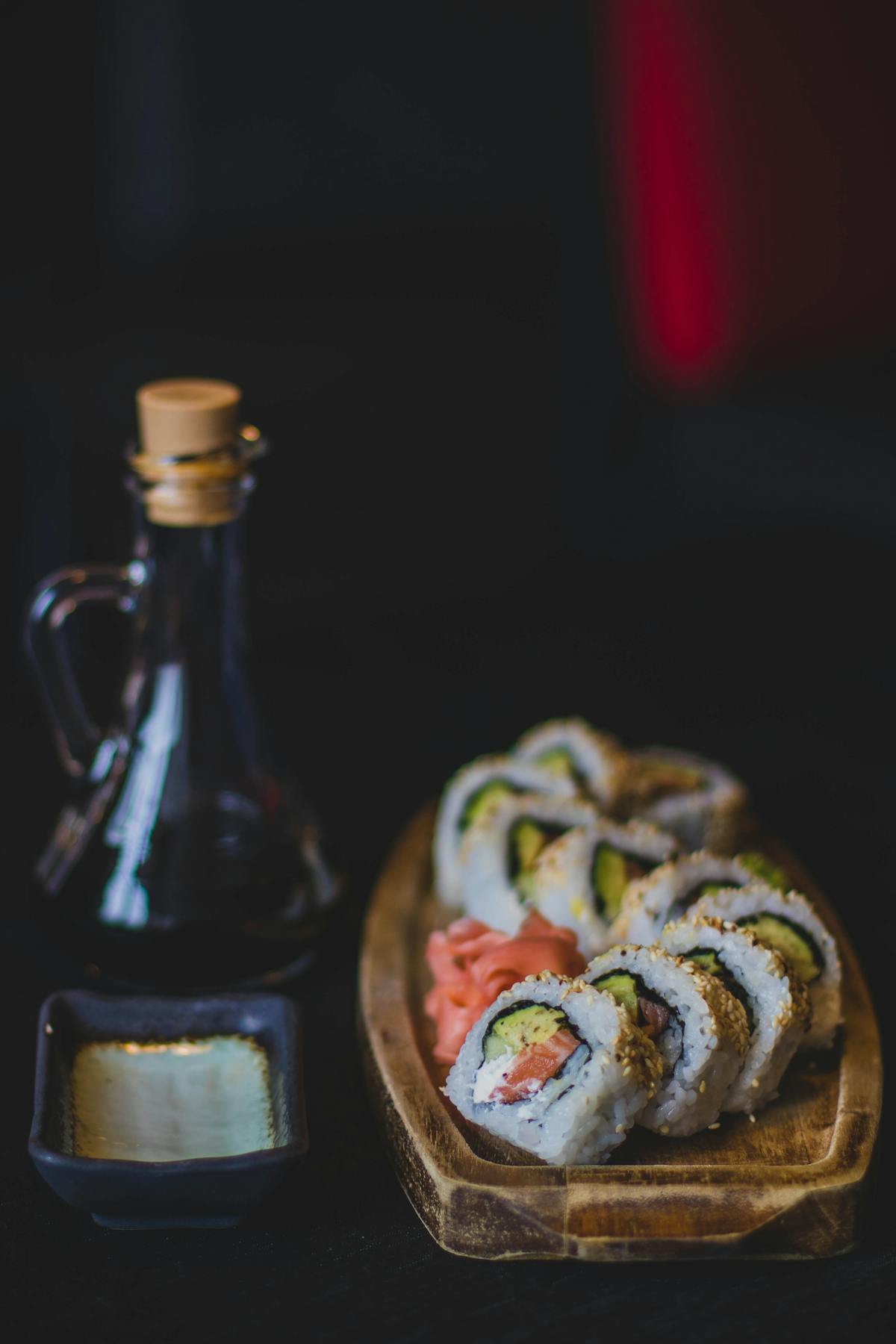 Edamame and appetizer selection